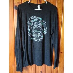 The Chosen T-Shirt "Fish Swimmig Against The Current Sz Large Long sleeve Soft